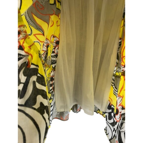 Speed Control New York Dress Womens Size Small Smocked Floral Fit Flare - Picture 5 of 10